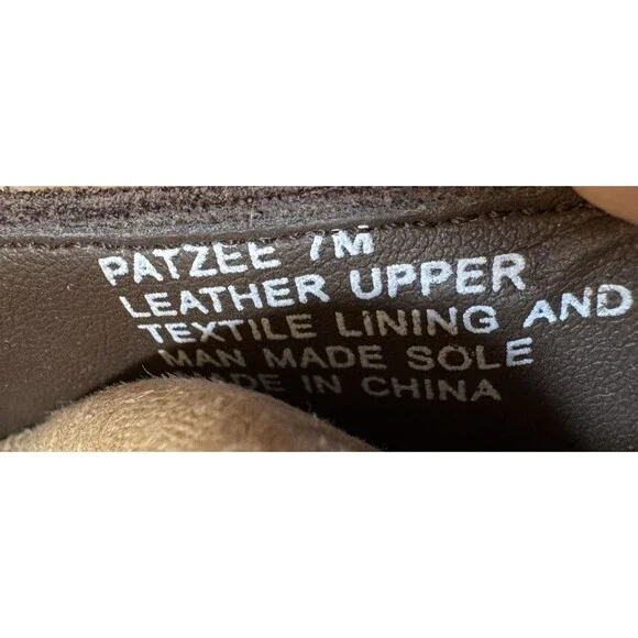 Steve Madden Womens Patzee Boot Size 7 Brown Suede Fringe Bootie Low Block Heel - Picture 12 of 14